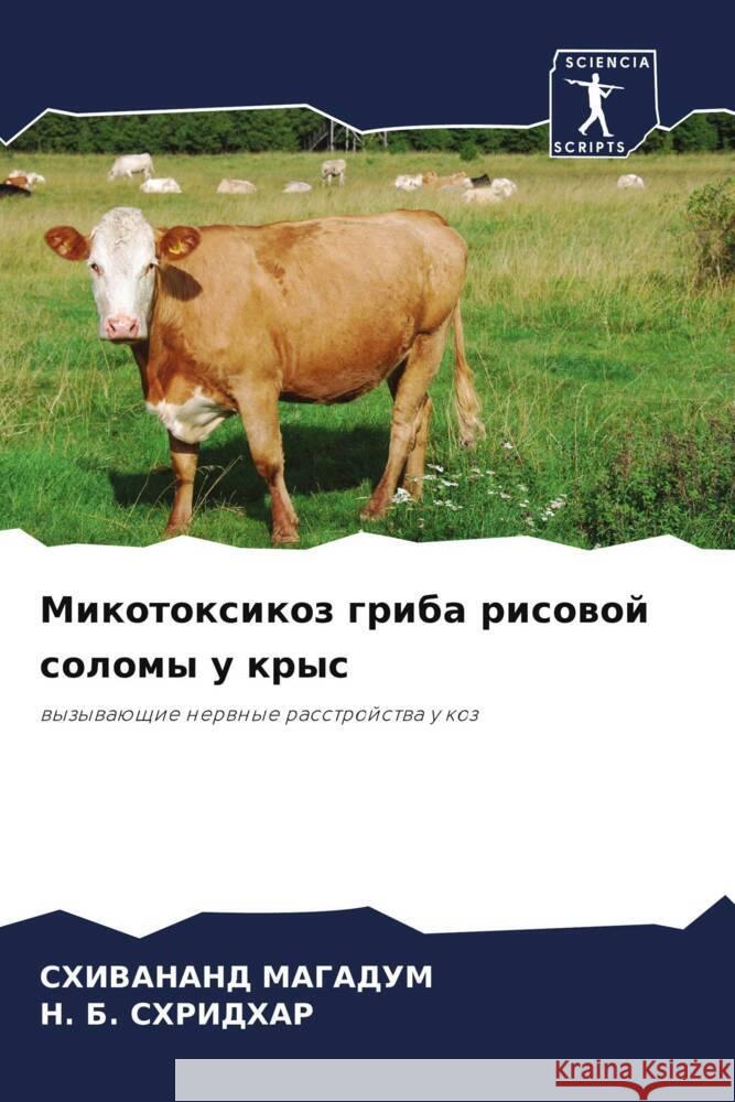 Микотоксикоз гриба рисо& МАГАДi СХРИДj 9786207211180 Sciencia Scripts - książka