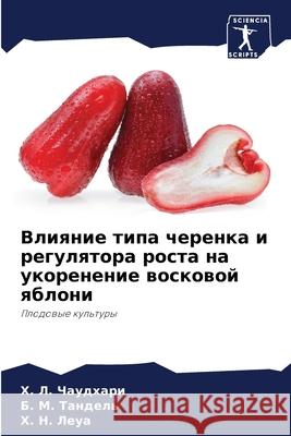 Влияние типа черенка и ре Чаудхk Тандеl Х. &# ЛЕУА 9786207865123 Sciencia Scripts - książka