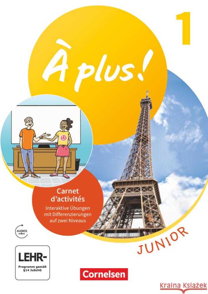 À plus ! Neubearbeitung - Französisch als 1. Fremdsprache - Ausgabe 2020  9783061223649 Cornelsen Verlag - książka