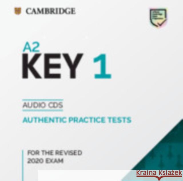 A2 Key 1 for the Revised 2020 Exam Audio CDs: Authentic Practice Tests  9781108718134 Cambridge University Press - książka