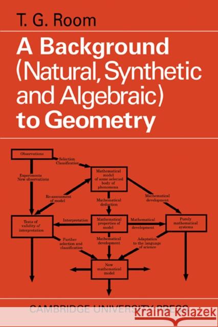 A Background to Geometry: Natural, Synthetic and Algebraic Room, T. G. 9780521090636 Cambridge University Press - książka