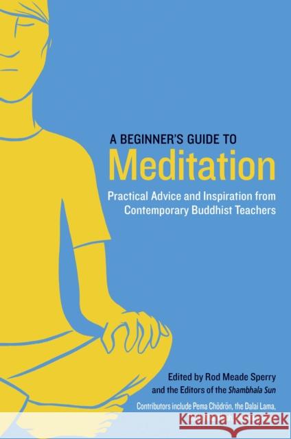 A Beginner's Guide to Meditation: Practical Advice and Inspiration from Contemporary Buddhist Teachers ROD MEADE SPERRY 9781611800579 Shambhala Publications - książka