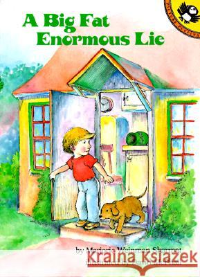 A Big Fat Enormous Lie Marjorie Weinman Sharmat David M. McPhail 9780140547375 Puffin Books - książka