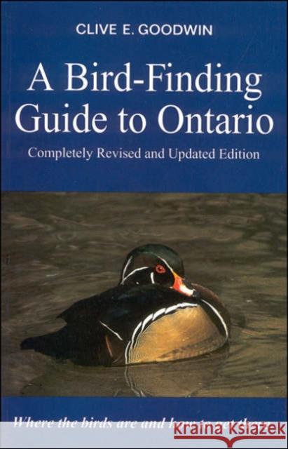 A Bird-Finding Guide to Ontario Clive E. Goodwin   9780802069047 University of Toronto Press - książka