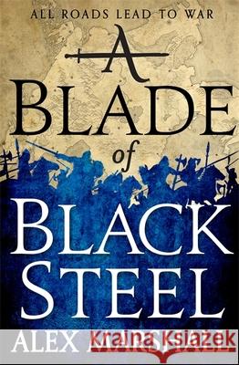 A Blade of Black Steel: Book Two of the Crimson Empire Alex Marshall 9780356505718 Crimson Empire - książka