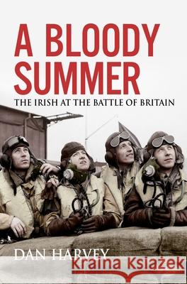 A Bloody Summer: The Irish at the Battle of Britain Dan Harvey 9781785373251 Merrion Press - książka