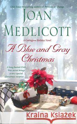 A Blue and Gray Christmas Joan Medlicott 9781476786988 Gallery Books - książka