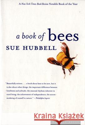 A Book of Bees Hubbell, Sue 9780395883242 HOUGHTON MIFFLIN - książka
