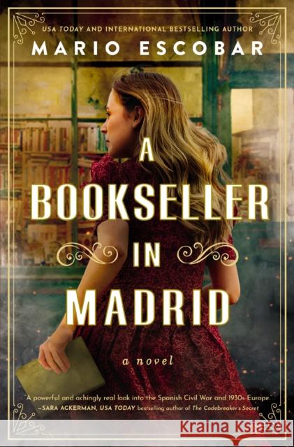A Bookseller in Madrid: A Novel Mario Escobar 9781400347445 Harper Muse - książka