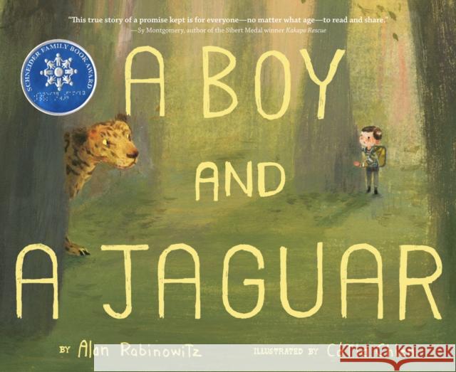 A Boy and a Jaguar Alan Rabinowitz Catia Chien 9780547875071 HarperCollins Publishers Inc - książka