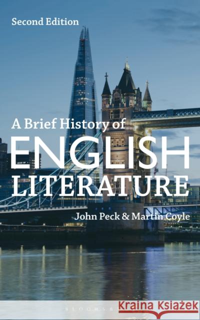 A Brief History of English Literature John Peck 9781137352668  - książka