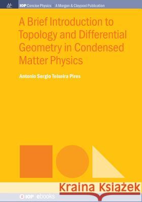 A Brief Introduction to Topology and Differential Geometry in Condensed Matter Physics Antonio Sergio Teixeira Pires 9781643273754 Iop Concise Physics - książka