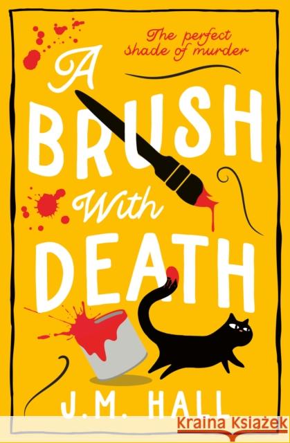 A Brush with Death J.M. Hall 9780008606961 HarperCollins Publishers - książka