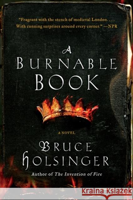A Burnable Book Bruce W. Holsinger 9780062240330 William Morrow & Company - książka