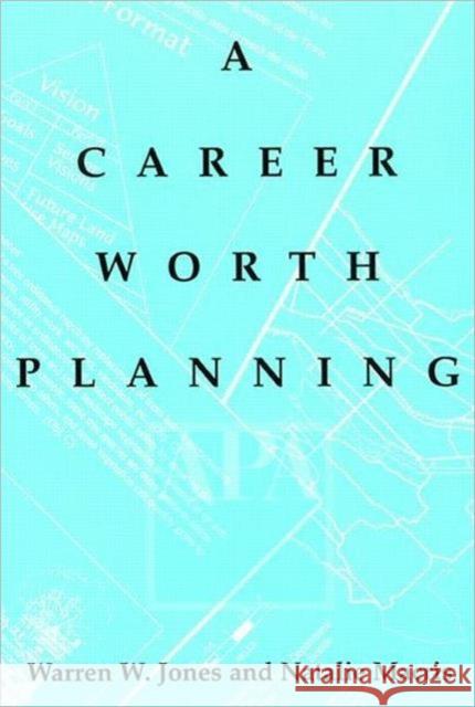 A Career Worth Planning Macris, Natalie 9781884829444 APA Planners Press - książka