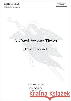 A Carol for our Times David Blackwell   9780193535527 Oxford University Press - książka