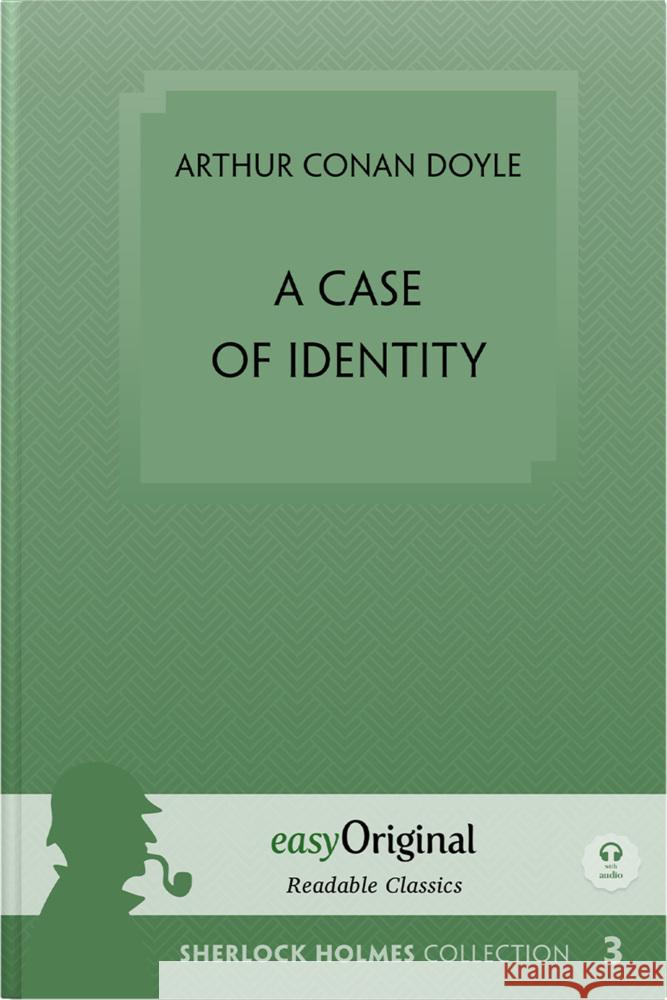 A Case of Identity (book + audio-CD) (Sherlock Holmes Collection) - Readable Classics - Unabridged english edition with improved readability (with Audio-Download Link), m. 1 Audio-CD, m. 1 Audio, m. 1 Doyle, Arthur Conan 9783991127819 EasyOriginal - książka