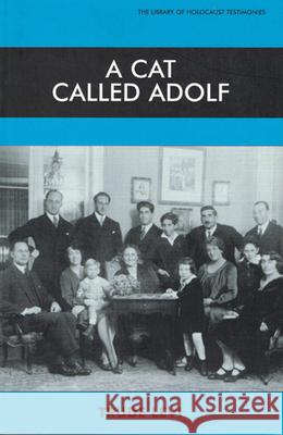 A Cat Called Adolf PB Levi, Trude 9780853032892 Vallentine-Mitchell - książka