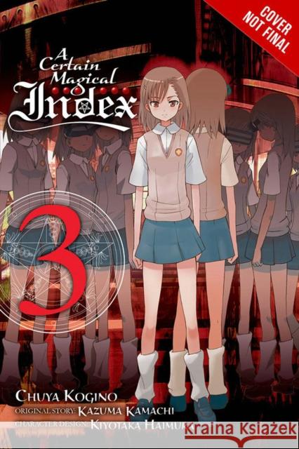 A Certain Magical Index, Volume 3 Kazuma Kamachi Chuya Kogino 9780316345927 Yen Press - książka