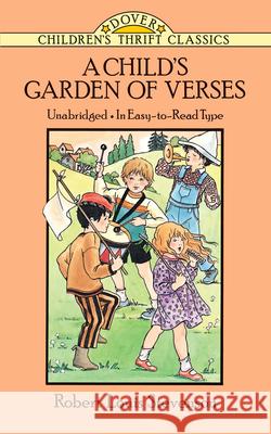 A Child's Garden of Verses Robert Louis Stevenson Thea Kliros 9780486273013 Dover Publications - książka