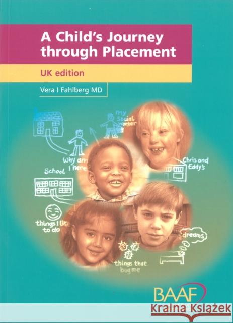 A Child's Journey Through Placement Vera I. Fahlberg 9781873868133 CoramBAAF - książka