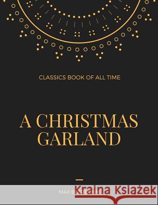 A Christmas Garland Max Beerbohm 9781548236342 Createspace Independent Publishing Platform - książka