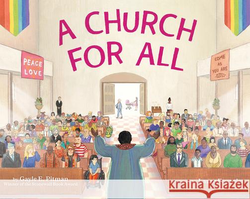 A Church for All Gayle E. Pitman, Laure Fournier 9780807511794 Albert Whitman & Company - książka