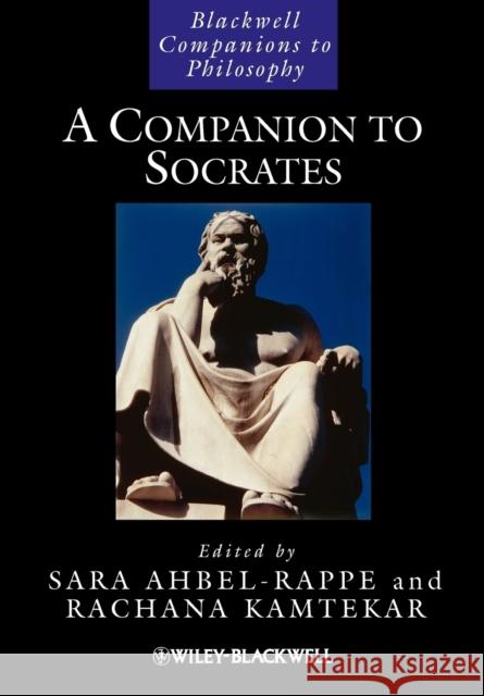 A Companion to Socrates  9781405192606 JOHN WILEY AND SONS LTD - książka