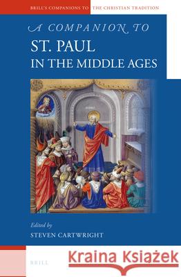 A Companion to St. Paul in the Middle Ages Steven Cartwright 9789004236714 Brill - książka