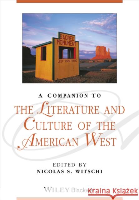 A Companion to the Literature and Culture of the American West  9781118652510 John Wiley & Sons - książka