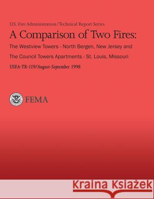 A comparison of two fires; Fire Department, Boston 9781482683424 Createspace - książka