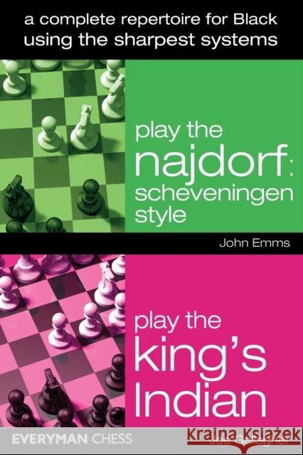 A Complete Repertoire for black using the sharpest systems Emms, John 9781781944677 Everyman Chess - książka