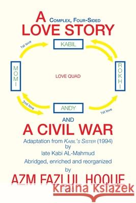 A Complex, Four-Sided Love Story and a Civil War Azm Fazlul Hoque 9781664129320 Xlibris Us - książka