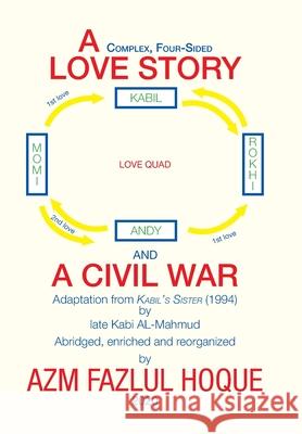A Complex, Four-Sided Love Story and a Civil War Azm Fazlul Hoque 9781664129337 Xlibris Us - książka