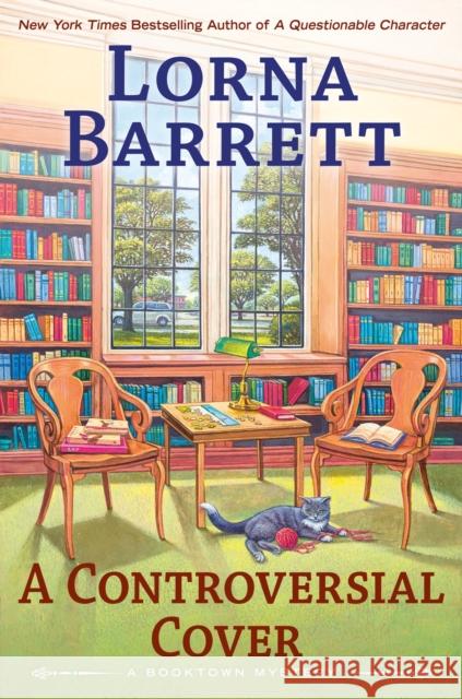 A Controversial Cover Lorna Barrett 9780593549445 Berkley Books - książka