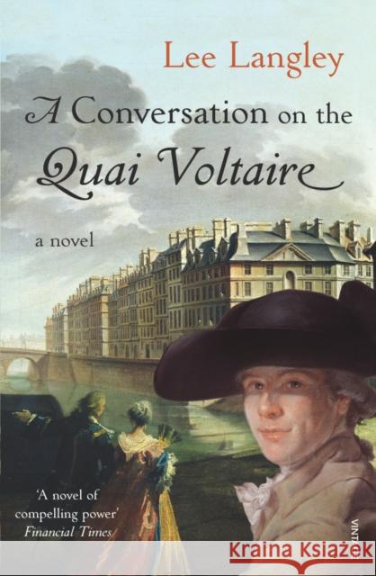 A Conversation on the Quai Voltaire Lee Langley 9780099492924  - książka