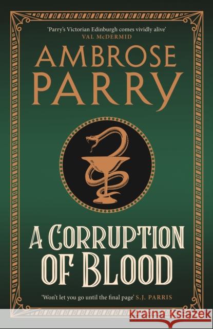 A Corruption of Blood Ambrose Parry   9781786899866 Canongate Books Ltd - książka