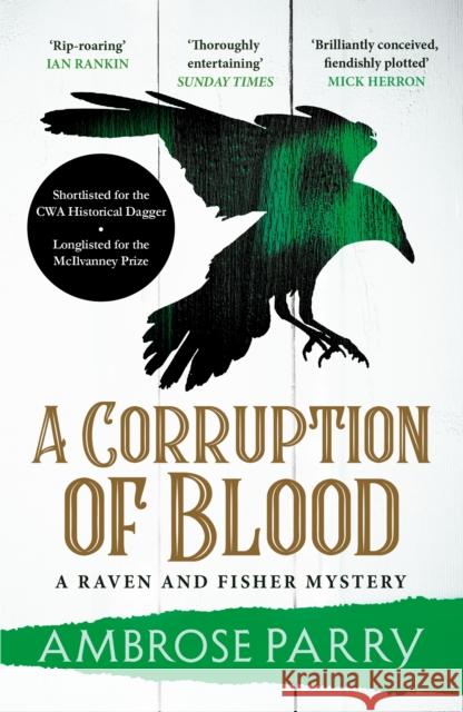 A Corruption of Blood Ambrose Parry 9781786899897 Canongate Books - książka