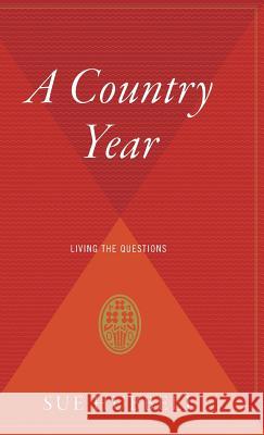 A Country Year: Living the Questions Sue Hubbell Verrill Darhansoff 9780544310292 Mariner Books - książka