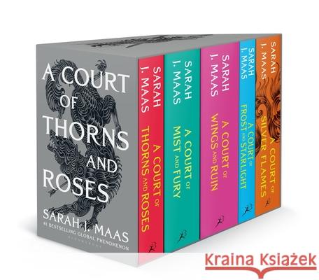 A Court of Thorns and Roses Paperback Box Set (5 books): The first five books of the hottest fantasy series and TikTok sensation Sarah J. Maas 9781526657077 Bloomsbury Publishing PLC - książka