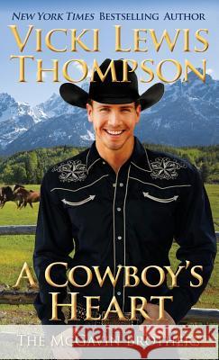 A Cowboy's Heart Vicki Lewis Thompson 9781946759177 Ocean Dance Press LLC - książka