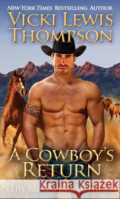 A Cowboy's Return Vicki Lewis Thompson 9781946759153 Ocean Dance Press LLC - książka