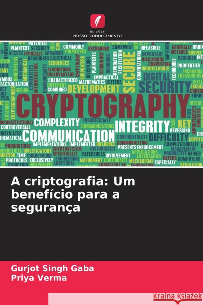 A criptografia: Um benef?cio para a seguran?a Gurjot Singh Gaba Priya Verma 9786206667735 Edicoes Nosso Conhecimento - książka