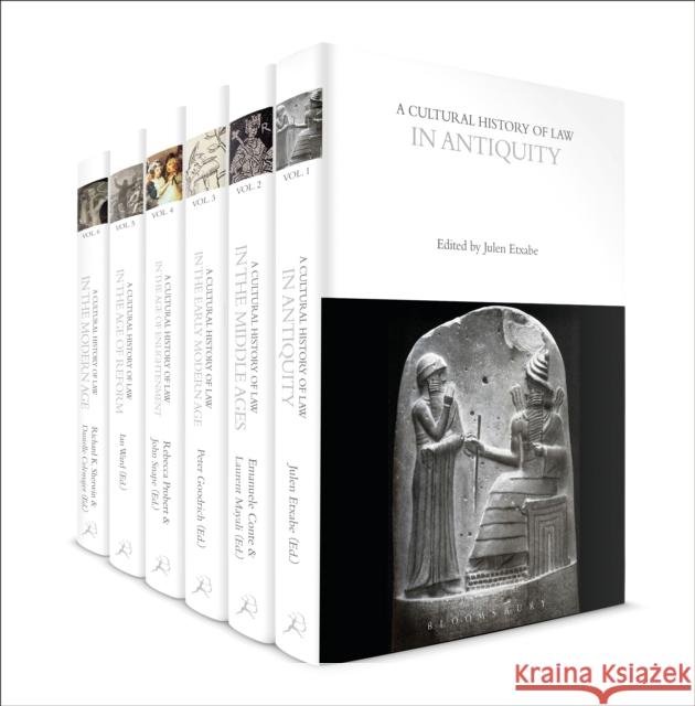 A Cultural History of Law: Volumes 1-6 Gary Watt 9781474212854 Bloomsbury Academic - książka