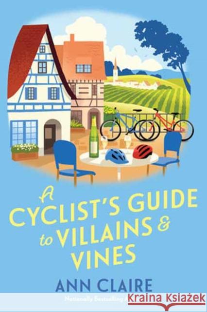 A Cyclist’s Guide to Villains & Vines Ann Claire 9781496745729 Kensington Cozies - książka