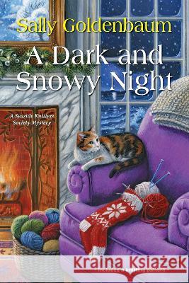 A Dark and Snowy Night Sally Goldenbaum 9781496729415 Kensington Cozies - książka