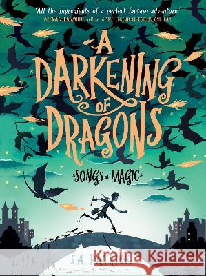A Darkening of Dragons S. a. Patrick 9781682635216 Peachtree Publishers - książka