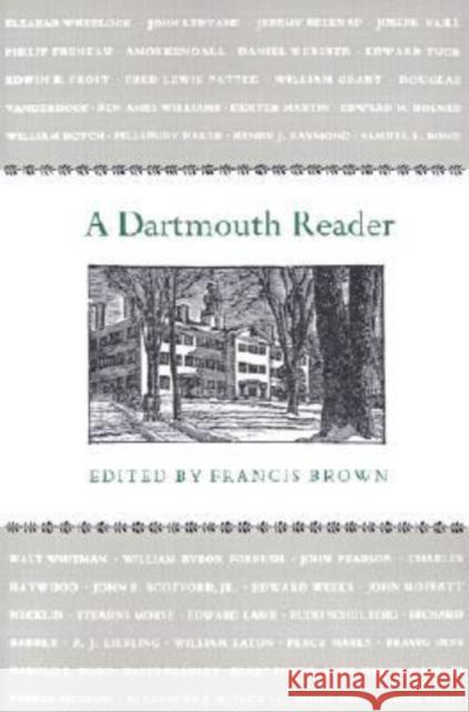 A Dartmouth Reader Francis Brown 9781584652267 Dartmouth College Press - książka