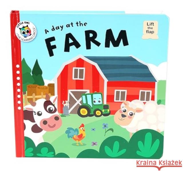 A Day at the Farm (Lift-the-Flap) Annemarie Zinck 9788742554739 Globe - książka