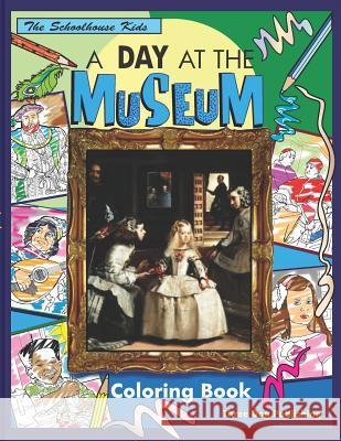 A Day At The Museum Coloring Book Marasa, Paul 9780692287873 Three Dog Publishing - książka